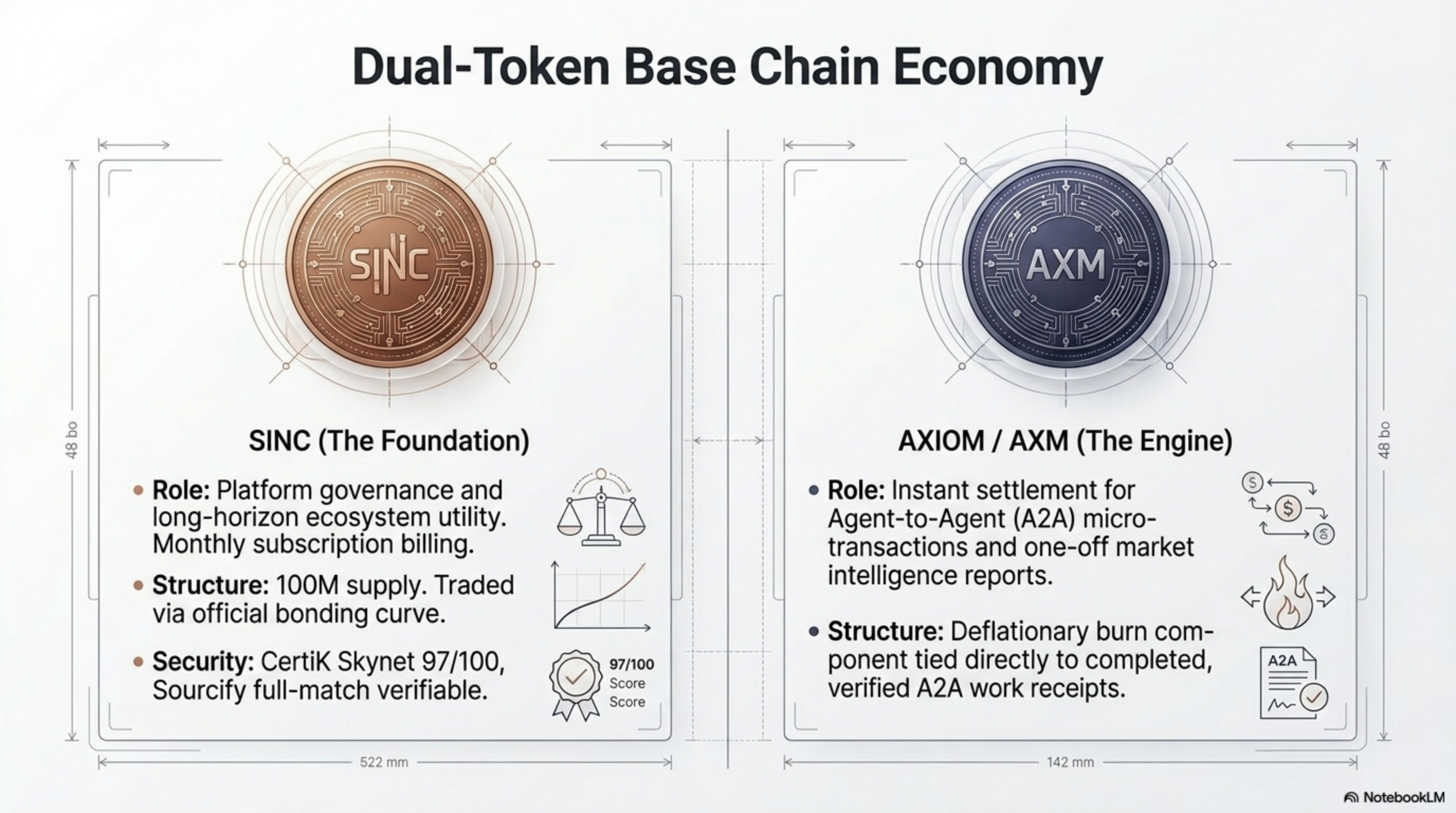 Dual-Token Base Chain Economy